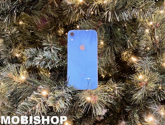 apple iphone xr bleu 64GB etat neuf non recondtionné saint-etienne st-etienne villars l'etrat mobishop idée cadeau